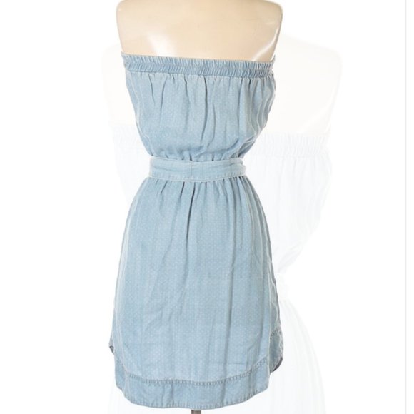 Cloth & Stone Size Small Casual Strapless Dress - Picture 2 of 7